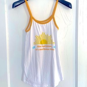 Not another label Rise and Sine it’s Mary Jane Time graphic tank size medium